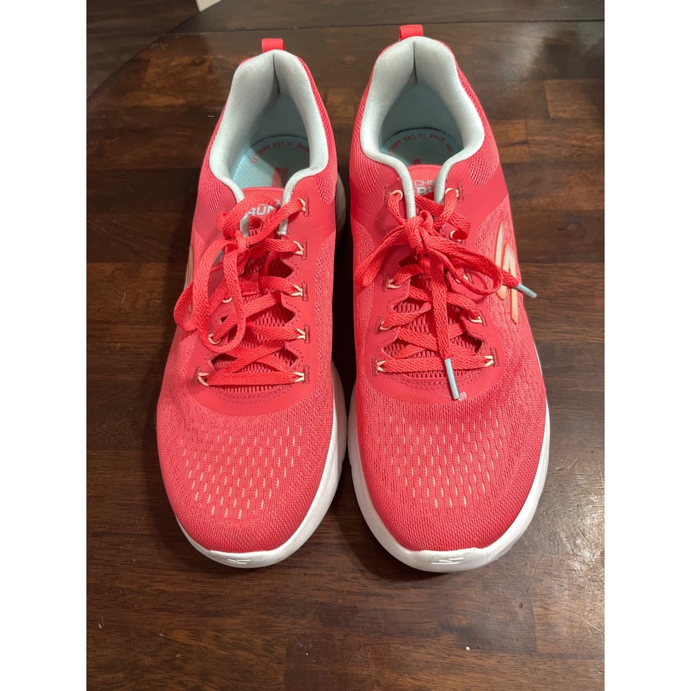 Skechers GOrun Consistent Womens 11 Coral Pink Running Shoes 179180R CRL